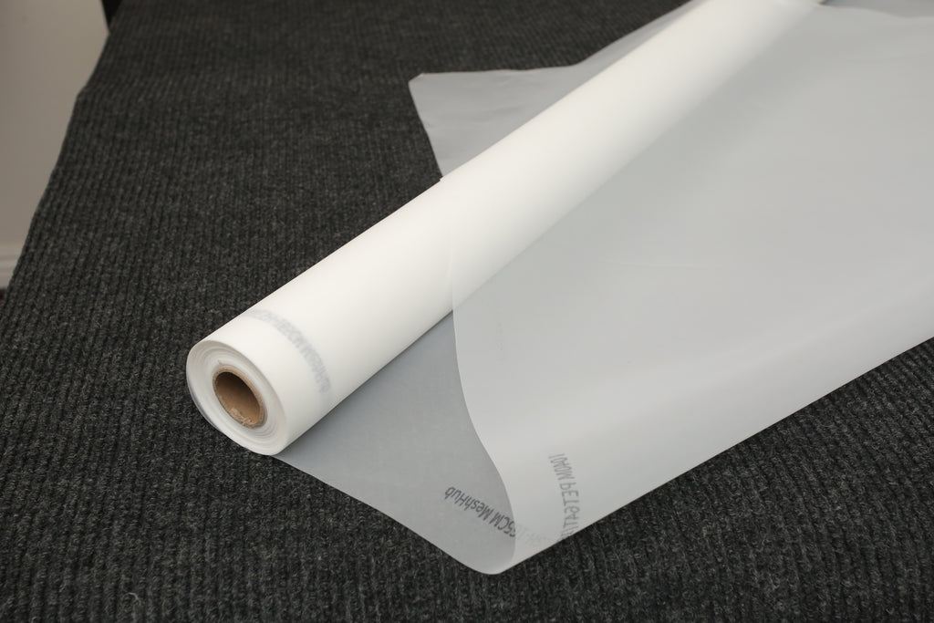 160 Mesh White Polyester Screen Printing Mesh Roll 63" x 43 yard