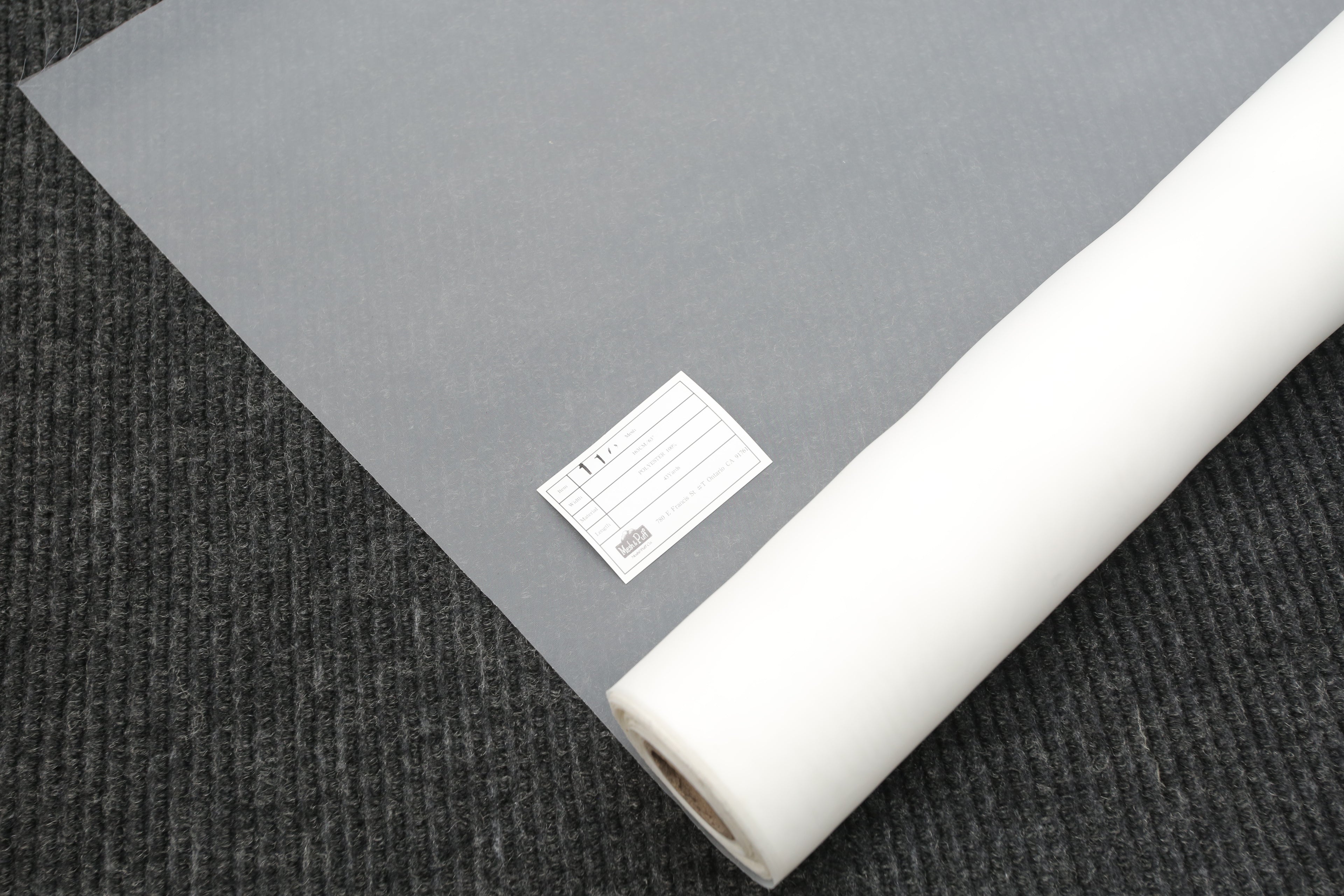 110 Mesh White Polyester Screen Printing Mesh Roll 63" x 43 yard