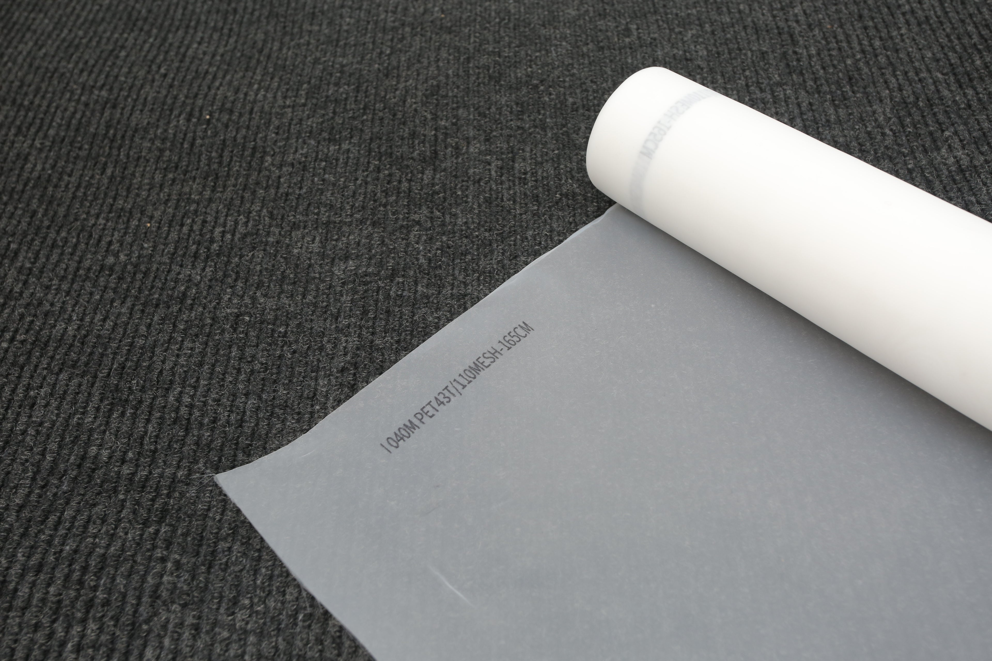 110 Mesh White Polyester Screen Printing Mesh Roll 63" x 43 yard