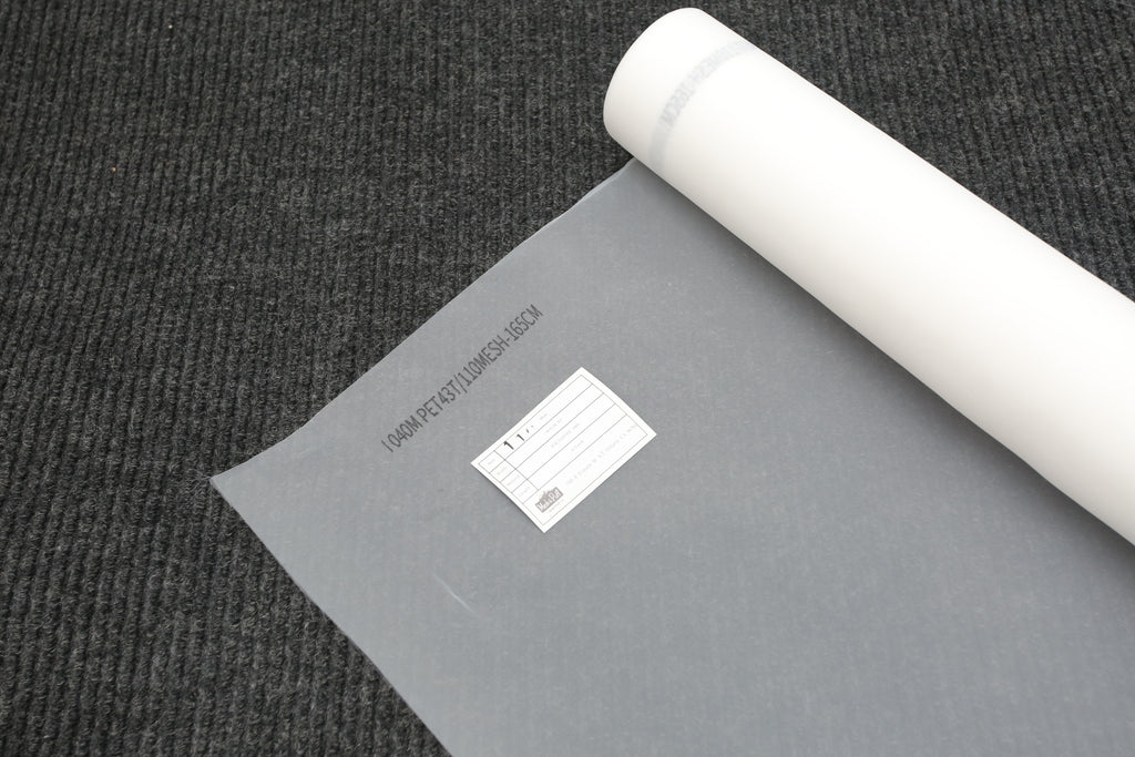 110 Mesh White Polyester Screen Printing Mesh Roll 63" x 43 yard
