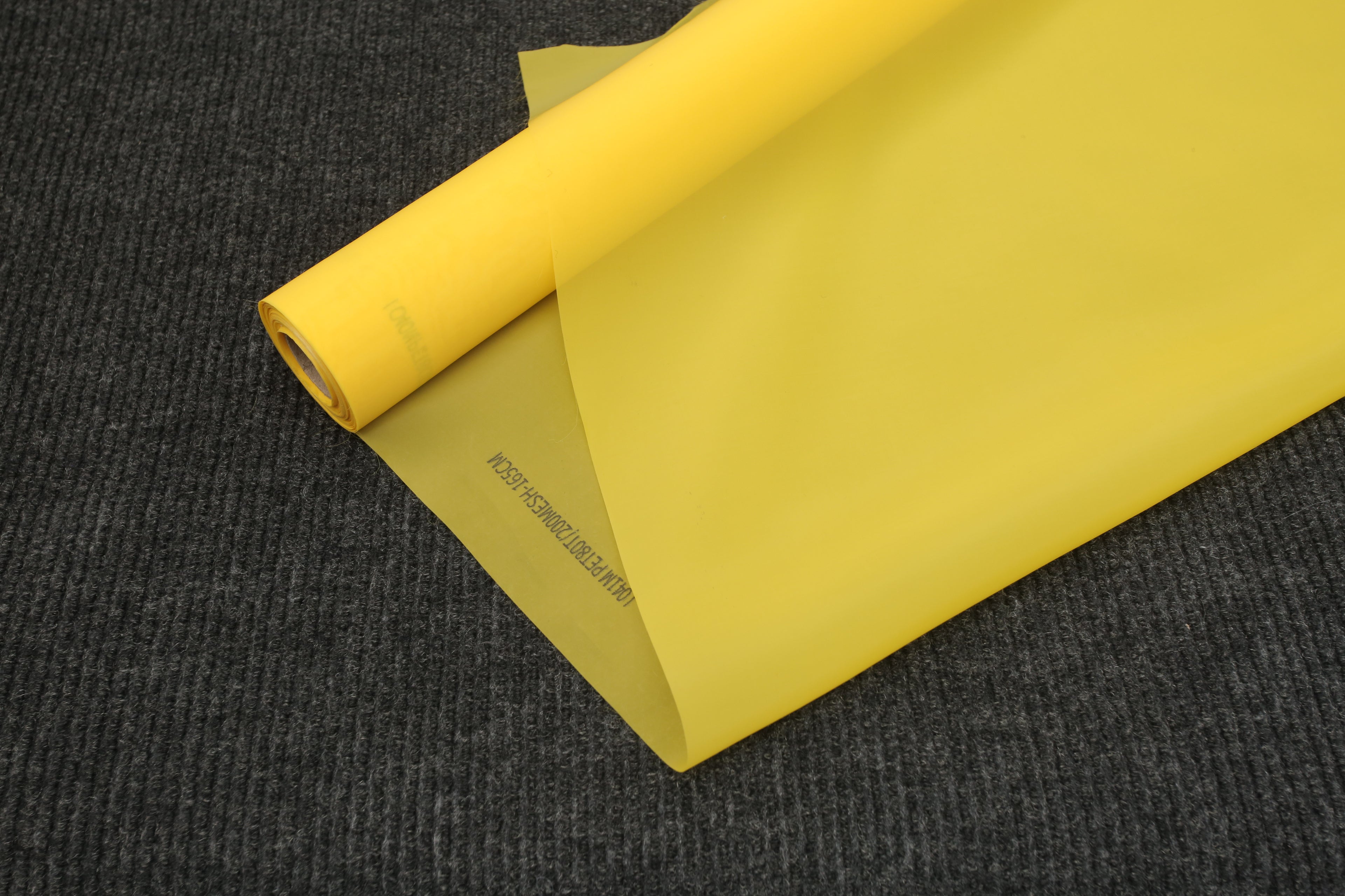 200 Mesh Yellow Polyester Screen Printing Mesh Roll 63" x 43 yard